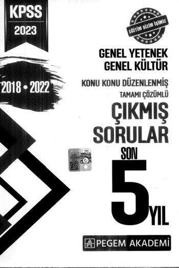 KONU KONU ÇIKMIŞ SORULAR ÇÖZÜMLĞ 2018-2022 Fotokopi GO - Tüm Sınavlarda Daha İleriye