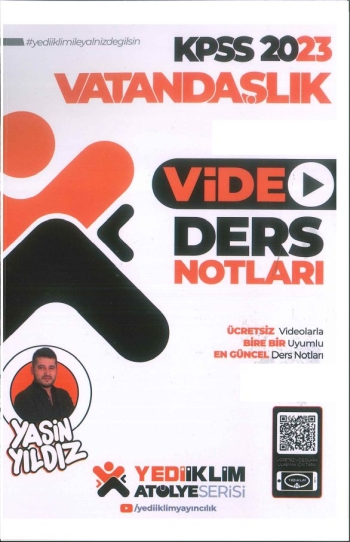 ATÖLYE SERİSİ VATANDAŞLIK VİDEO DERS NOTLARI Fotokopi GO - Tüm Sınavlarda Daha İleriye