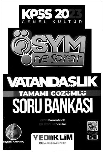 ÖSYM NE SORAR VATANDAŞLIK ÇÖZÜMLÜ SORU BANKASI Fotokopi GO - Tüm Sınavlarda Daha İleriye
