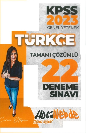 TÜRKÇE TAMAMI ÇÖZÜMLÜ 22 DENEME Fotokopi GO - Tüm Sınavlarda Daha İleriye