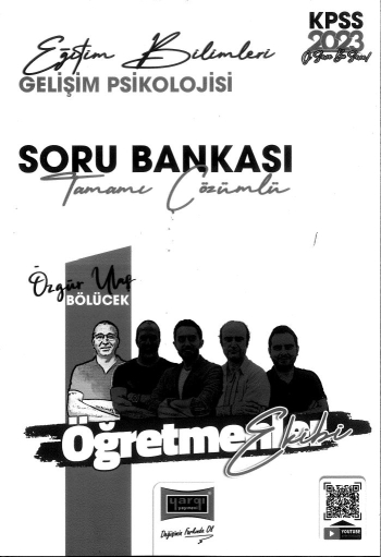 GELİŞİM PSİKOLOJİSİ TAMAMI ÇÖZÜMLÜ SORU BANKASI ÖĞRETMENLER EKİBİ Fotokopi GO - Tüm Sınavlarda Daha İleriye