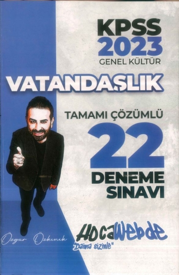 VATANDAŞLIK TAMAMI ÇÖZÜMLÜ 22 DENEME Fotokopi GO - Tüm Sınavlarda Daha İleriye