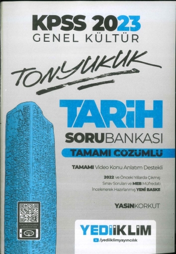TONYUKUK TARİH TAMAMI ÇÖZÜMLÜ SORU BANKASI Fotokopi GO - Tüm Sınavlarda Daha İleriye