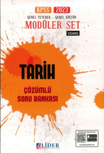TARİH MODÜLER ÇÖZÜMLÜ SORU BANKASI Fotokopi GO - Tüm Sınavlarda Daha İleriye