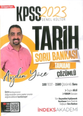 TARİH TAMAMI ÇÖZÜMLÜ SORU BANKASI 1580 SORU Fotokopi GO - Tüm Sınavlarda Daha İleriye