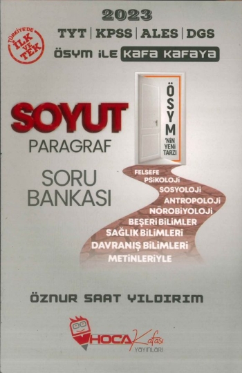 SOYUT PARAGRAF SORU BANKASI Fotokopi GO - Tüm Sınavlarda Daha İleriye