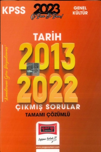 TARİH 2013-2022 ÇIKMIŞ SORULAR TAMAMI ÇÖZÜMLÜ Fotokopi GO - Tüm Sınavlarda Daha İleriye