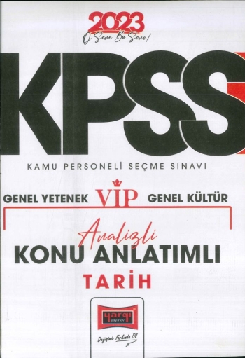 VİP ANALİZLİ TARİH KONU ANLATIMLI Fotokopi GO - Tüm Sınavlarda Daha İleriye