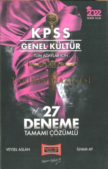 TARİHİN HAZİNESİ 27 TAMAMI ÇÖZÜMLÜ DENEME Fotokopi GO - Tüm Sınavlarda Daha İleriye