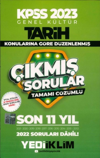 TARİH KONULARINA GÖRE DÜZENLENMİŞ 2012-2022 ÇÖZÜMLÜ ÇIKMIŞ SORULAR Fotokopi GO - Tüm Sınavlarda Daha İleriye