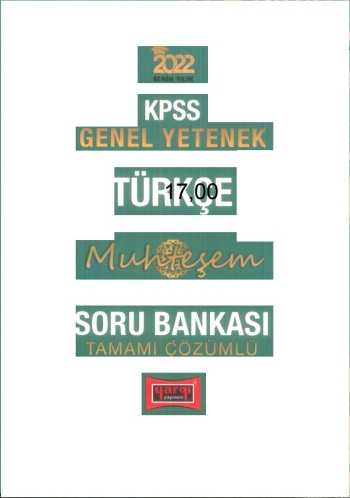 MUHTEŞEM TÜRKÇE ÇÖZÜMLÜ SORU BANKASI Fotokopi GO - Tüm Sınavlarda Daha İleriye