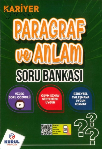 KARİYER SERİSİ PARAGRAF VE ANLAM SORU BANKASI Fotokopi GO - Tüm Sınavlarda Daha İleriye