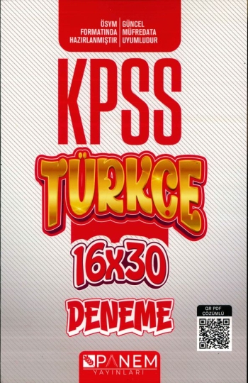 TÜRKÇE 16*30 DENEME Fotokopi GO - Tüm Sınavlarda Daha İleriye
