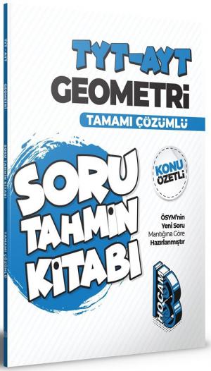 AYT Geometri Tamamı Çözümlü Soru Tahmin Kitabı Fotokopi GO - Tüm Sınavlarda Daha İleriye