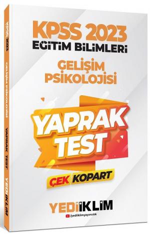 Gelişim Psikolojisi Yaprak Test Çek Kopart Fotokopi GO - Tüm Sınavlarda Daha İleriye