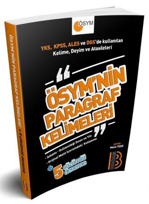 Tüm Sınavlar İçin ÖSYM nin Paragraf Kelimeleri Fotokopi GO - Tüm Sınavlarda Daha İleriye