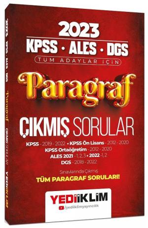 Paragraf Çıkmış Sorular (KPSS ALES DGS) Fotokopi GO - Tüm Sınavlarda Daha İleriye