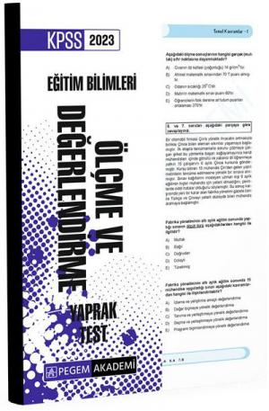 Ölçme ve Değerlendirme Yaprak Test Fotokopi GO - Tüm Sınavlarda Daha İleriye