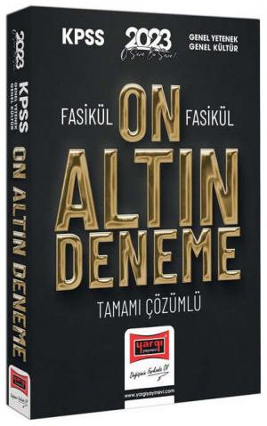 10 Altın Fasikül Deneme Fotokopi GO - Tüm Sınavlarda Daha İleriye