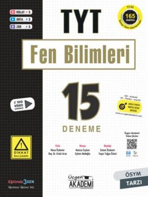 TYT FEN BİLİMLERİ 15 Lİ DENEME Fotokopi GO - Tüm Sınavlarda Daha İleriye