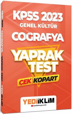 Coğrafya Çek Kopart Yaprak Test Fotokopi GO - Tüm Sınavlarda Daha İleriye