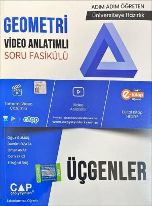 GEOMETRİ VİDEO ANLATIMLI SORU FASİKÜLÜ ÜÇGENLER Fotokopi GO - Tüm Sınavlarda Daha İleriye