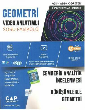 GEOMETRİ VİDEO ANLATIMLI SORU FASİKÜLÜ ÇEMBERİN ANALİTİK İNCELENMESİ - DÖNÜŞÜMLERLE GEOMETRİ Fotokopi GO - Tüm Sınavlarda Daha İleriye