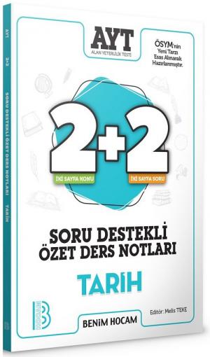 AYT Tarih 2+2 Soru Destekli Özet Ders Notları Fotokopi GO - Tüm Sınavlarda Daha İleriye