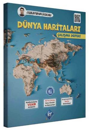 Coğrafyanın Kodları Dünya Haritaları Çalışma Defteri Fotokopi GO - Tüm Sınavlarda Daha İleriye