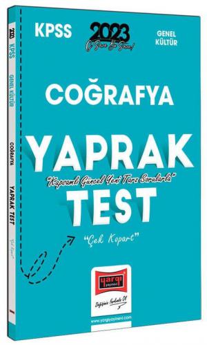 Coğrafya Çek Kopart Yaprak Test Fotokopi GO - Tüm Sınavlarda Daha İleriye