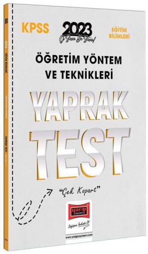 Öğretim Yöntem ve Teknikleri Yaprak Test Fotokopi GO - Tüm Sınavlarda Daha İleriye