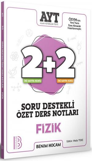 AYT Fizik 2+2 Soru Destekli Özet Ders Notları Fotokopi GO - Tüm Sınavlarda Daha İleriye