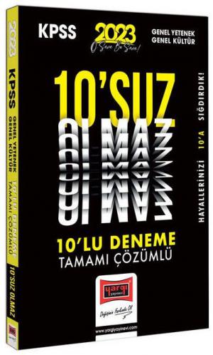 10 suz Olmaz 10 Deneme Çözümlü Fotokopi GO - Tüm Sınavlarda Daha İleriye