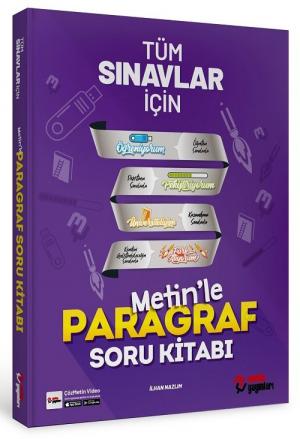 TYT AYT Tüm Sınavlar İçin Metin'le Paragraf Soru Kitabı Fotokopi GO - Tüm Sınavlarda Daha İleriye