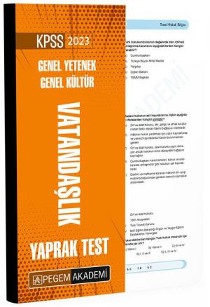 Vatandaşlık Yaprak Test Fotokopi GO - Tüm Sınavlarda Daha İleriye