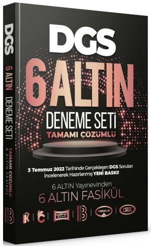 DGS Tamamı Çözümlü 6 Altın Deneme Seti Fotokopi GO - Tüm Sınavlarda Daha İleriye