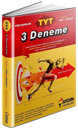 TYT Tüm Dersler 3 Deneme Fotokopi GO - Tüm Sınavlarda Daha İleriye