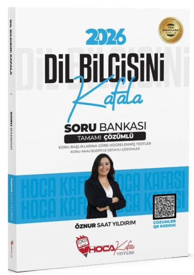 2026 Dil Bilgisini Kafala Soru Bankası Çözümlü - Öznur Saat Yıldırım Hoca Kafası Yayınları Fotokopi GO - Tüm Sınavlarda Daha İleriye