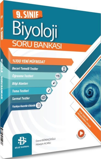 9. Sınıf Biyoloji Soru Bankası Bilgi Sarmal Yayınları Fotokopi GO - Tüm Sınavlarda Daha İleriye