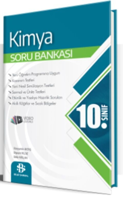 10. Sınıf Kimya Soru Bankası Bilgi Sarmal Yayınları Fotokopi GO - Tüm Sınavlarda Daha İleriye