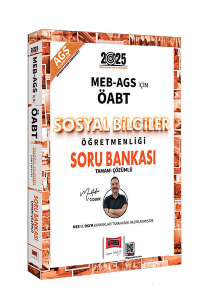 2025 MEB AGS ÖABT Sosyal Bilgiler Öğretmenliği Soru Bankası Yargı Yayınları Fotokopi GO - Tüm Sınavlarda Daha İleriye