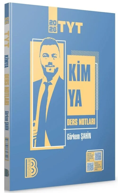 2026 YKS TYT Kimya Ders Notları Görkem Şahin Benim Hocam Yayınları Fotokopi GO - Tüm Sınavlarda Daha İleriye