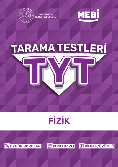TYT Tarama Testleri Fizik MEBİ OGM Fotokopi GO - Tüm Sınavlarda Daha İleriye