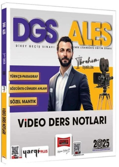 2025 DGS ALES Türkçe-Paragraf Sözcükte-Anlam Sözel Mantık Video Ders Notları Yargı Yayınları Fotokopi GO - Tüm Sınavlarda Daha İleriye