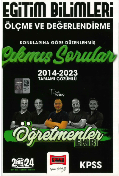 ÖLÇME VE DEĞERLENDİRME 2014-2023 TAMAMI ÇÖZÜMLÜ ÇIKMIŞ SORULAR (ÖĞRETMENLER EKİBİ) Fotokopi GO - Tüm Sınavlarda Daha İleriye
