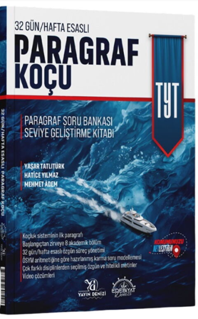 TYT Paragraf Koçu Soru Bankası Edebiyat Denizi Fotokopi GO - Tüm Sınavlarda Daha İleriye