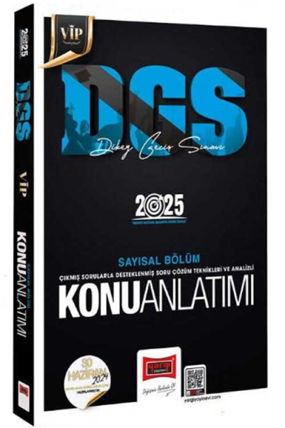 2025 DGS VİP Sayısal Yetenek Konu Anlatımı Yargı Yayınları