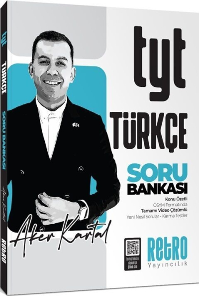 2026 Model TYT Aker Kartal Türkçe Soru Bankası Retro Yayın Fotokopi GO - Tüm Sınavlarda Daha İleriye