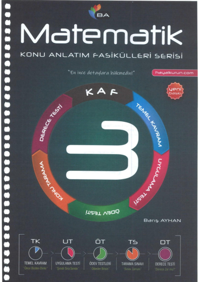 KAF 3 MATEMATİK Fotokopi GO - Tüm Sınavlarda Daha İleriye