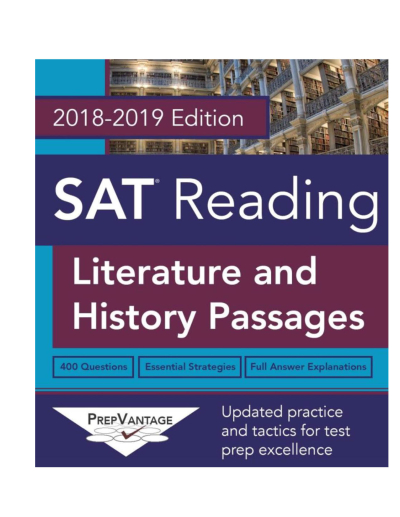 SAT Reading: Literature and History, 2018-2019 Edition Fotokopi GO - Tüm Sınavlarda Daha İleriye